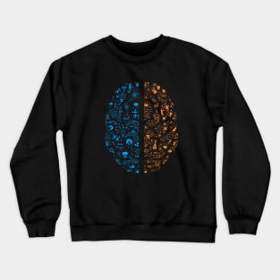 Brain Doodles Crewneck Sweatshirt